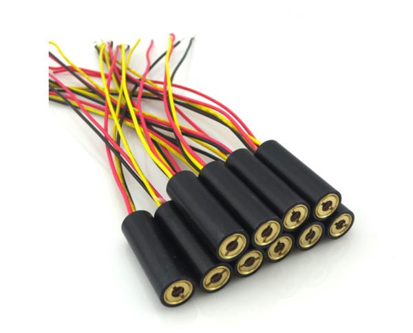 515nm/520NM 10mw Green Dot Laser Diode Module with 0-50KHZ TTL Modulation