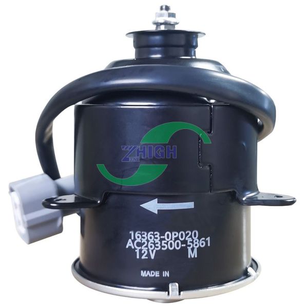 Radiator Cooling Fan Motor 16363-0P020 263500-5861 FOR TOYOTA  CROWN Highlander Lexus