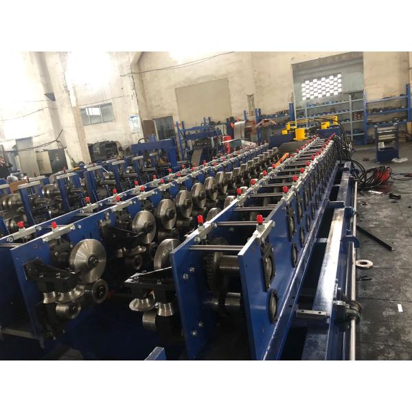 Truss Shelf Panel Rolling Forming Machine Glazed Q235 Steel