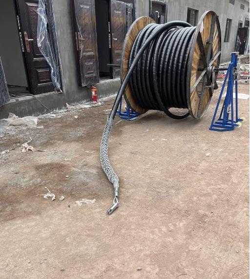Tire et câble en treillis tirant la poignée Tire de câble à tête unique adapté au câble léger et lourd