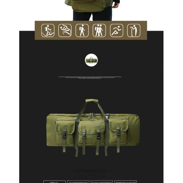 Outdoor Camping Backpack with 3 Bags Molle Bag and Polyester Material