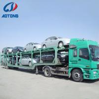BPW Axle Car Carrier Semi-Trailer 10-12 Vehicle Capacity 24V LED
