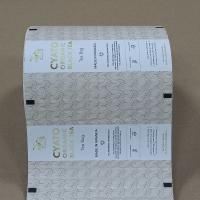 Rouleau de papier de qualité supérieure, sûr pour les aliments, à déchirement facile, avec revêtement thermoscellable pour l'emballage efficace des sachets de thé