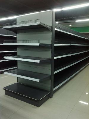 Protecção ambiental das cremalheiras de exposição da loja do shelving da gôndola da mercearia