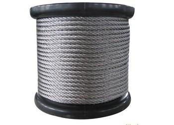 Câble de remorquage en acier galvanisé 6 X 19+FC, 12mm, résistance à la traction 1570-1960MPa
