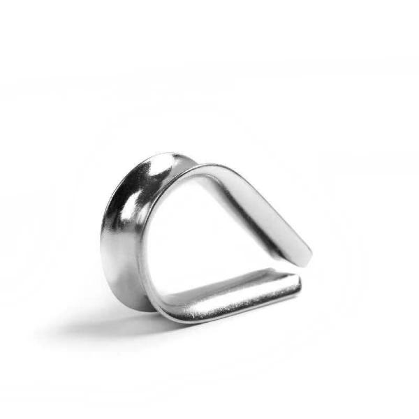 Boat Hardware Fitting Stainless Steel Cable Wire Rope Thimble with Precision Casting
