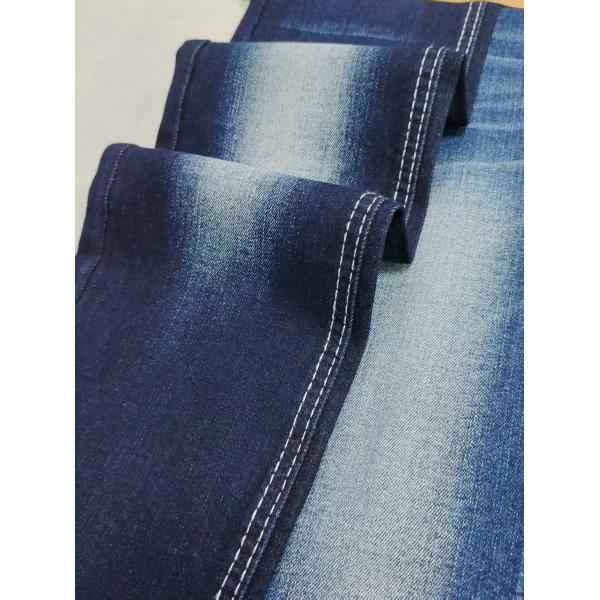 Super-Soft Abrasion-Resistant 10.5oz Yarn Cross Slub Denim Fabric 180cm For Jeans Or Denim Jacket
