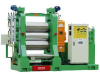 Opções de borracha da largura da máquina 500-2000mm do calendário com sistema de refrigeração opcional