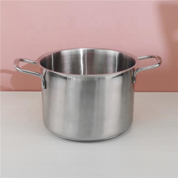 Stainless Steel Kitchen Soup Pots For Home Customized Logo