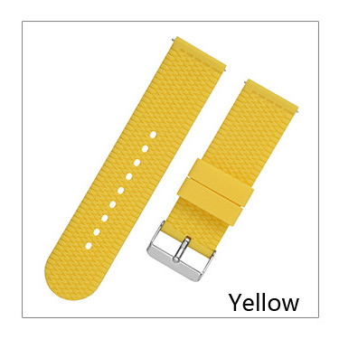 Cabeça lisa esperta anti 18mm suado 20mm da correia de relógio do silicone do pulso 22mm 24mm