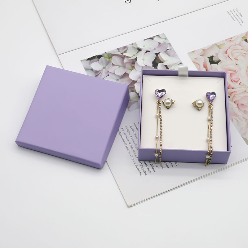 Custom Logo High End Cardboard Jewelry Box UV Printing Paper Bangle Box