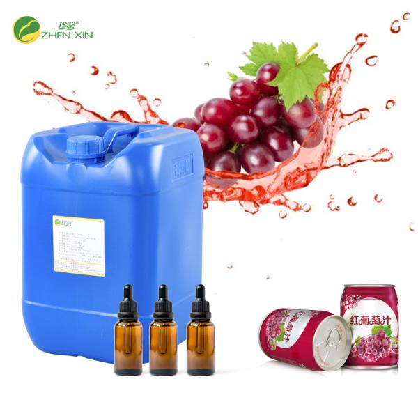 Aromas de uvas altamente concentrados para bebidas amarelo claro sabor líquido de alimentos
