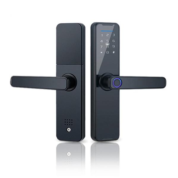 Keyless Entry Biometric Mortise Lock Fingerprint Keypad Door Lock