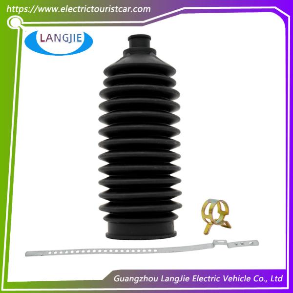 Couverture de poussière du support du volant en caoutchouc long pour chariot de golf Pioneer Club Car DS 1013035