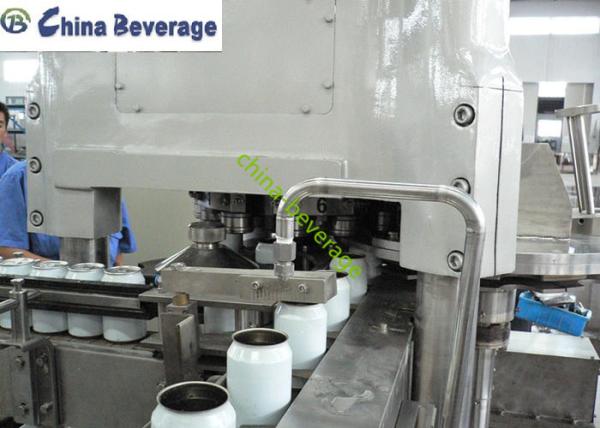 CSD Beer Canning Equipment Automatic Filling Seaming PLC Touch Screen Control