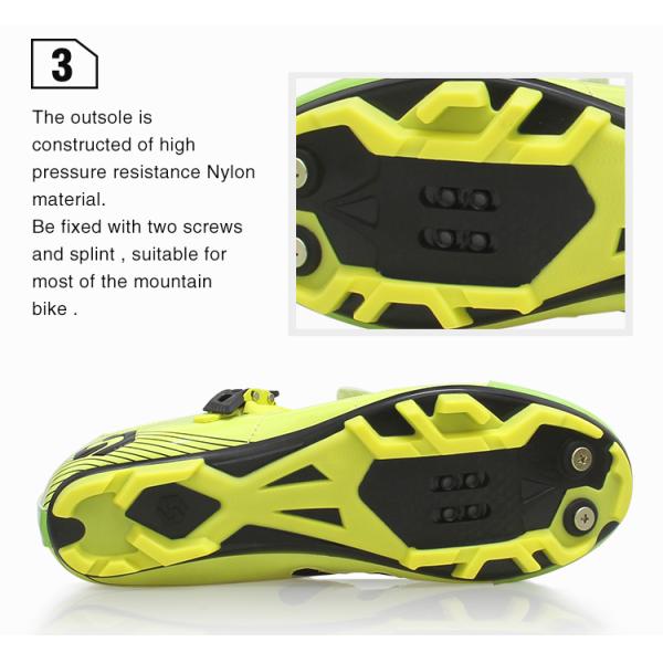 Breathable MTB Cycling Shoes , Mountain Bike Sneakers OEM / ODM Accept