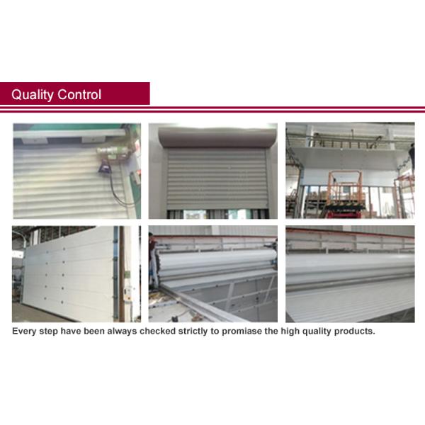 Изолированные секционные двери с плоской или контурной конструкцией панели и порошкообразным покрытием