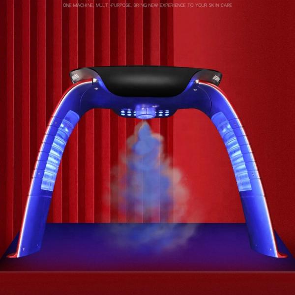 Pulverize o fotão conduzido luz 240V do dispositivo do painel da máscara protetora da terapia das cores PDT da pele 8