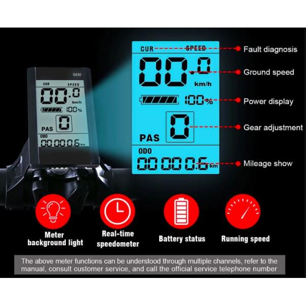 Folding Full Suspension 40km Mountain Electric Bicycle