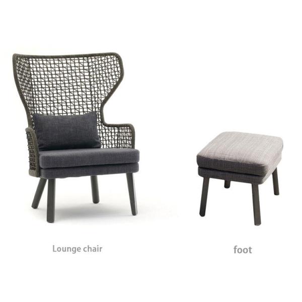 SF-16 Brown Outdoor Dining Furniture Combination Garden Sofa Set