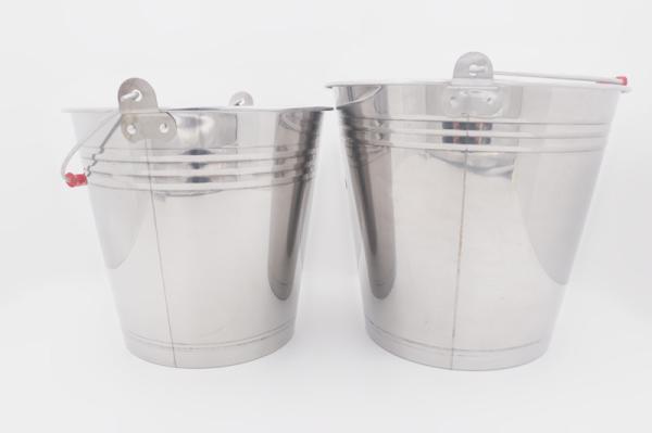 12L Strict quality control champagne wine beer stainless steel ice bucket standard metal pail