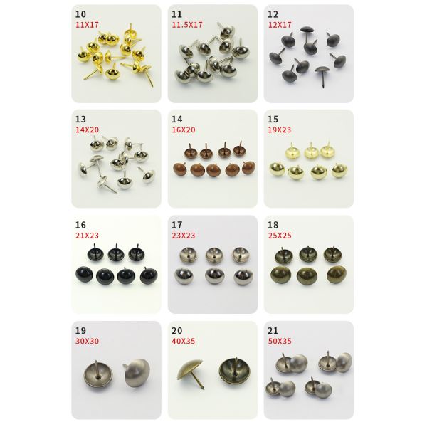 Decorative Upholstery Furniture Nails Stainless Steel Thickened Decorative Sofa Nail Decorative Pushpin