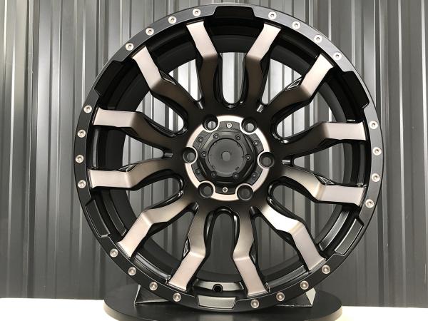 A polegada moída preta 4x4 Off Road de PCD Jante 17 orlara o impacto - resistente