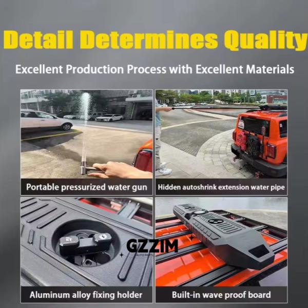 4x4 Offroad Car Accessories 4x4 Parts And Accessories 30l Water Storage Tank Roof Top Water Tank