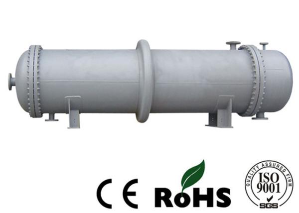 Dry Type Spiral Baffle Plate Shell Tube Heat Exchangers For Chemical Industry