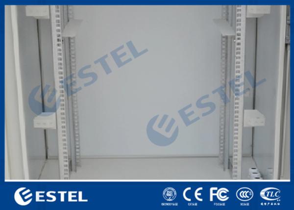 Floor Mount Embedded door IP55 42U Outdoor Telecom Cabinet