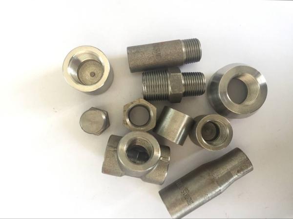 Super Duplex Stainless Steel Pipe Fittings S32750 2507 1.4410 ASTM A182 F53 Forged Elbow Tee Cross Pipe Cap