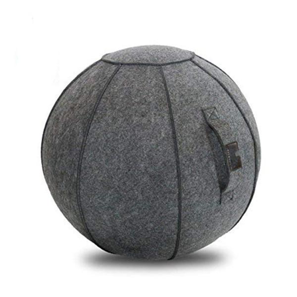 Покрытие для йоги из льняного материала для офиса, тренажерный зал, равновесие, упражнения, надувный ПВХ мяч