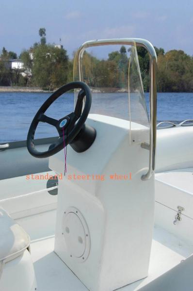 Sailboat Steering System Stainless Boat Steering Wheel For  Exciting Driving