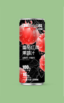 Energy Tomato Juice / Tomato Stir Juice 330 мл алюминиевые банки с 12,4 граммами