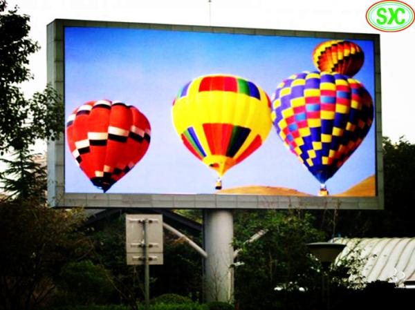 Pantalla LED para exteriores P6, píxel de 6 mm, brillo de 5000 cd/m²