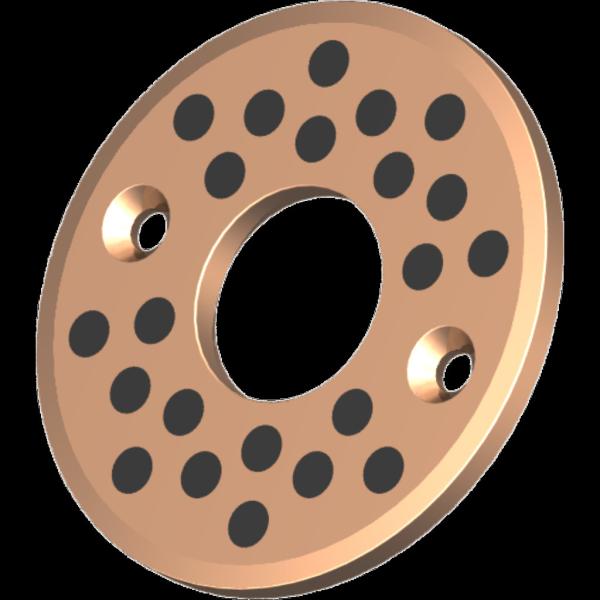 Solid Lubricant Oilless Bronze Bushing #500 Sobw Washer
