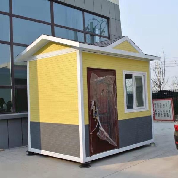 Foldable Tiny House On Wheels Trailer With 18mm MgO Board Floor PVC Sliding Window