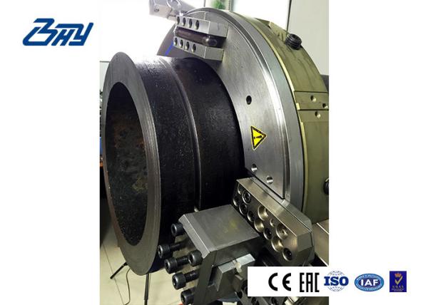 Electric Cold Pipe Cutting And Bevelling Machine Processing Various Pipes OD Mounted On Site