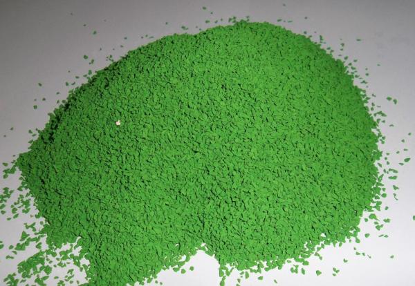Eco Friendly EPDM Rubber Granule Orange EPDM Color Granules Customized