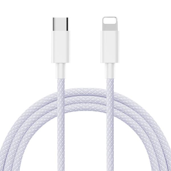 Fast Charging Braided Type C USB C Data Cables 1M 2M 3M 60W PD Charger Cable