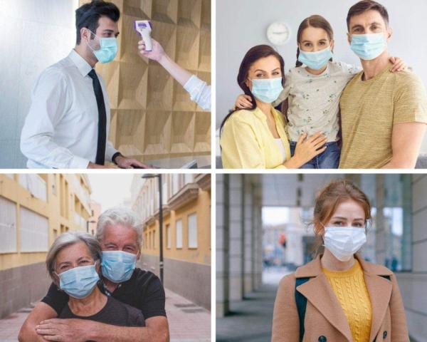 Skin Frinedly Disposable 95% Pollution Protection Mask At Wholesale Price