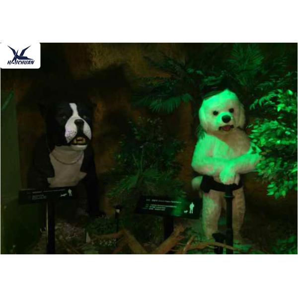 Decoration Lifelike Animatronic Animal Statues , Animal Customized Sculpture