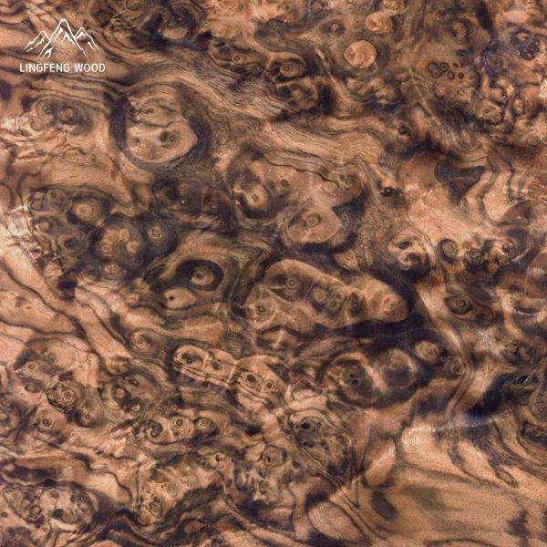 Walnut Burl Veneer | 0.45mm | LINGFENG