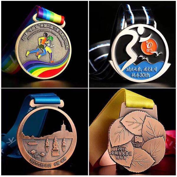 Track Field Metal Commemorative Medals Marathon Gold Silver Bronze Event Medals
