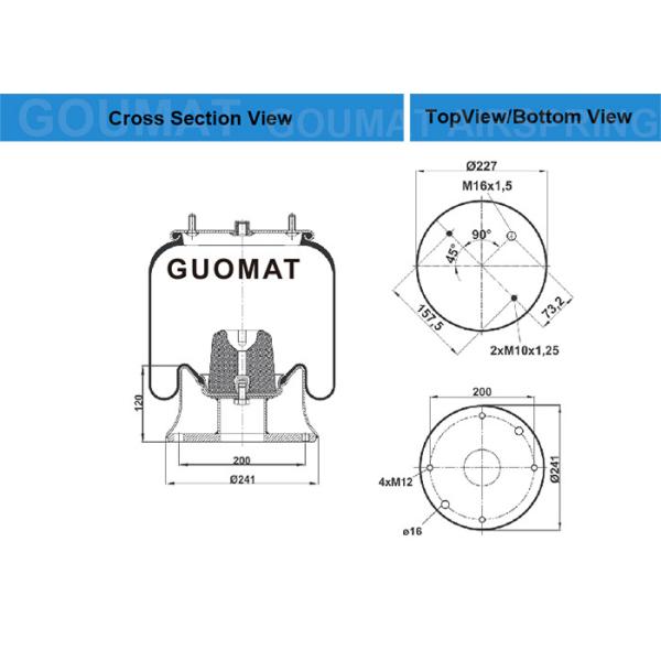 ФИРЭСТОНЭ В01Д089056/В01М588172 весен воздуха тележки 4154НП05А на РЭНАУЛТ 50102392