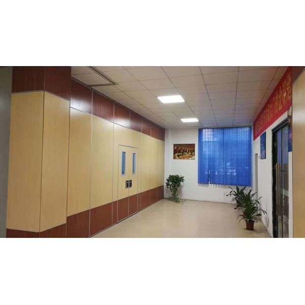 Mobile Fireproof Acoustic Partition Wall For Restaurant Banquet Hall