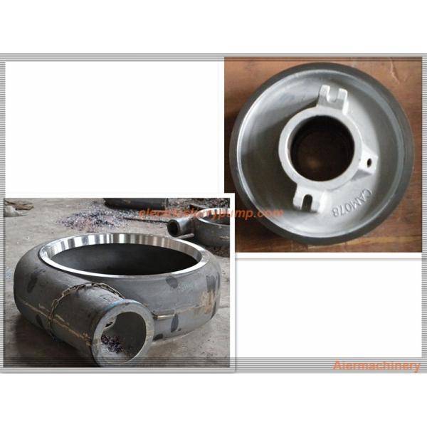 Centrifugal Slurry Pump Parts High Chrome Impeller OEM / ODM Acceptable