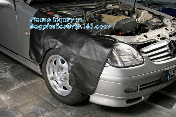 Car Magnetic Fender Cover,Custom Work Mat Black Fender Cover Car Wing Protector,Car Wing Protector Auto Fender Cover Pro