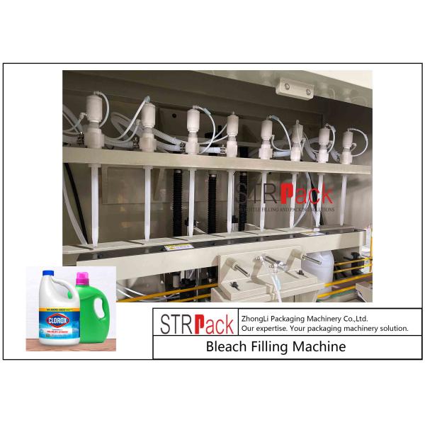 Anti Corrosive Bottle Filling Machine High Viscosity Chemical Detergent Toilet Cleaner