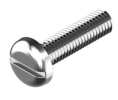 Countersunk Head Slotted Machine Screw Stainless Steel M6x30 Size ISO 7046.1